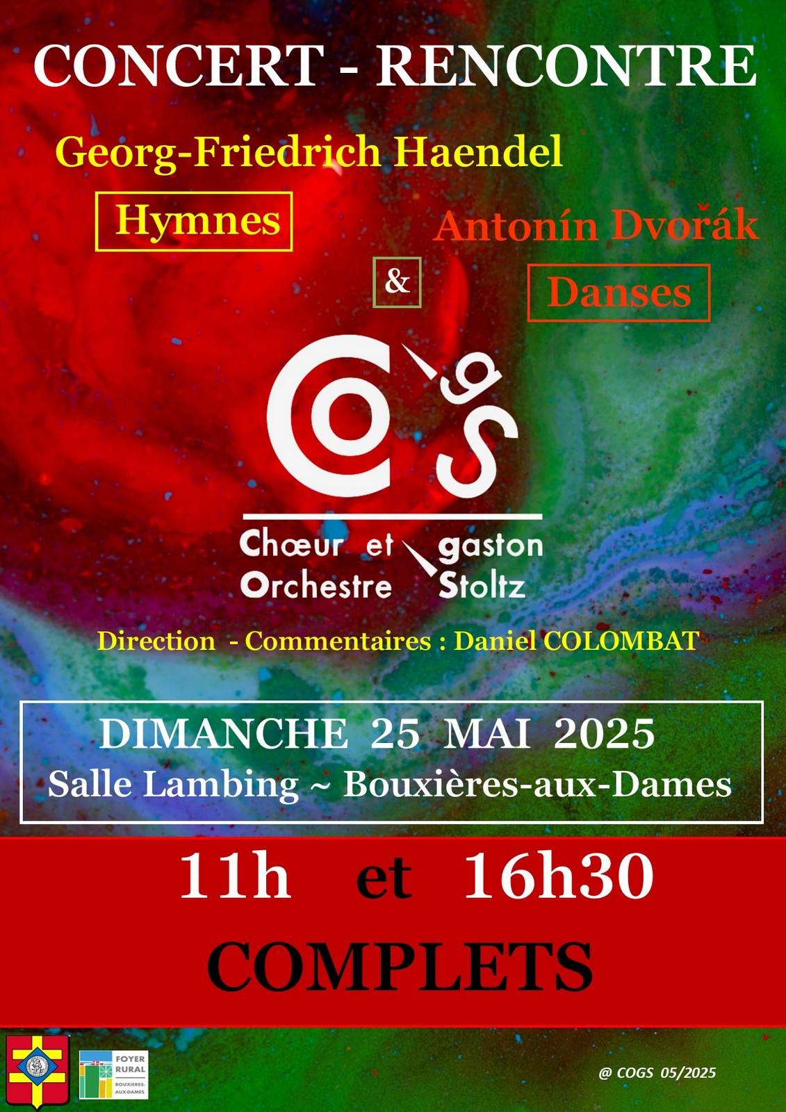 CONCERT-RENCONTRE 25 MAI 2025 Bouxières-aux-Dames
