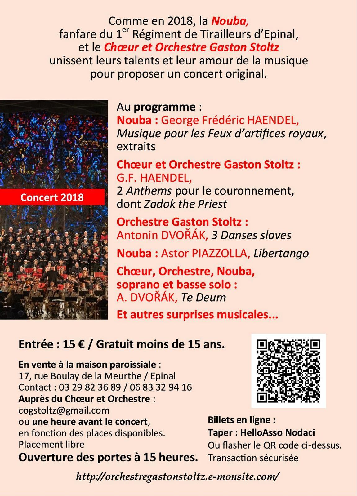 Concert 11 novembre 2025 EPINAL Eglise Notre Dame au Cierge